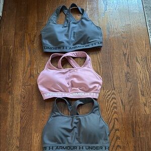 UnderArmour cross back sports bras